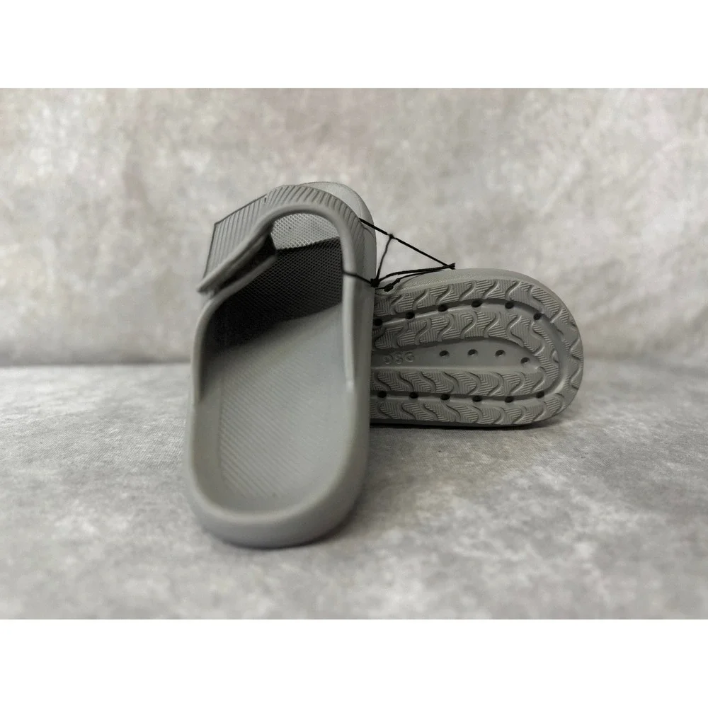 DSG Slides Kids Size 1Y‎ Gray Sandals